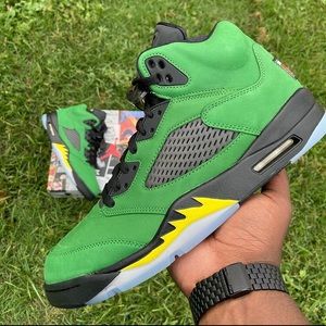 Jordan 5 Apple Green